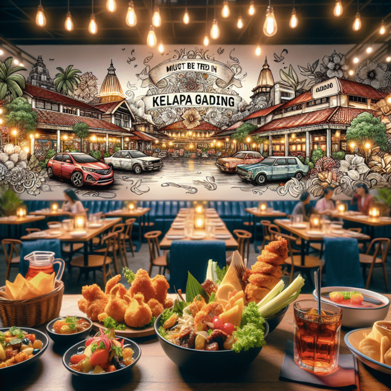 Kuliner Lezat yang Wajib Dicoba di Kelapa Gading