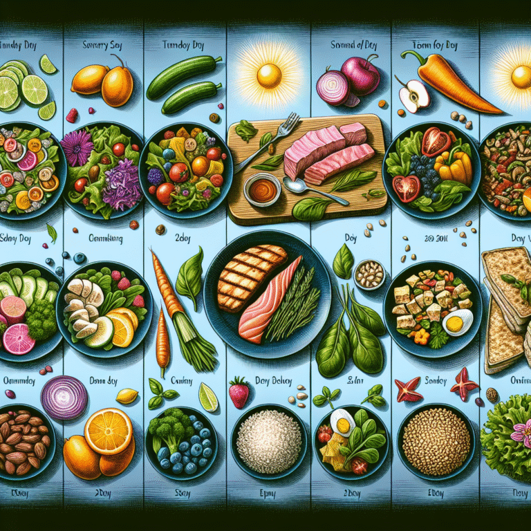 Menu Makanan Sehat Selama Seminggu untuk Hidup Lebih Bugar