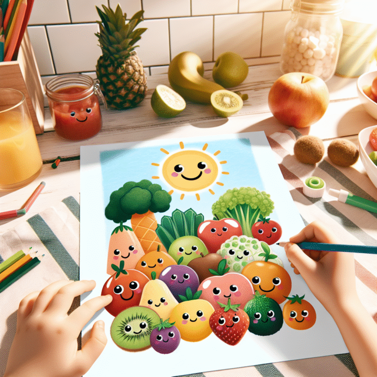Poster Makanan Sehat Kartun: Kreativitas yang Menginspirasi Anak-Anak