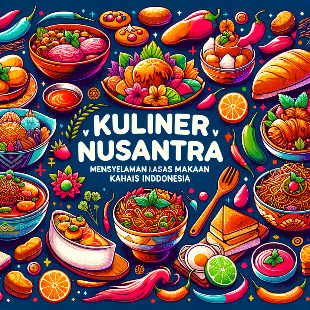 Kuliner Nusantara: Menyelami Keragaman Rasa Makanan Khas Indonesia dari
