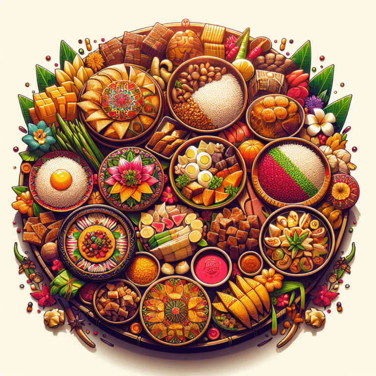Kreasi Poster Unik Makanan Tradisional Indonesia yang Menggugah Selera