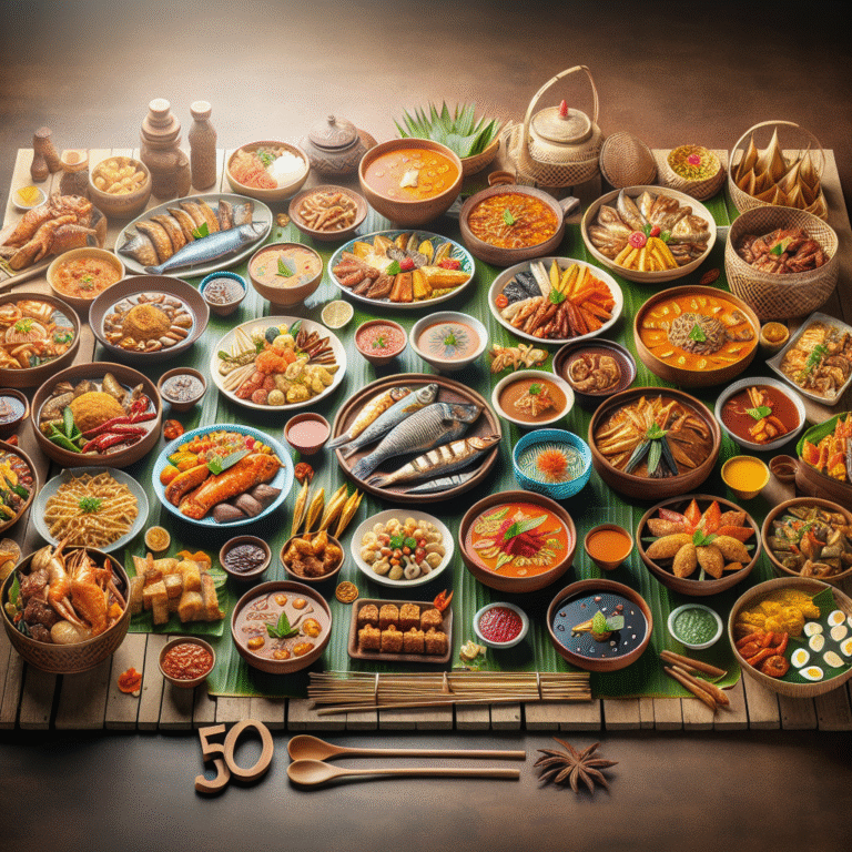 Kuliner Nusantara: 50 Hidangan Tradisional Indonesia Terbaik untuk Dicicipi