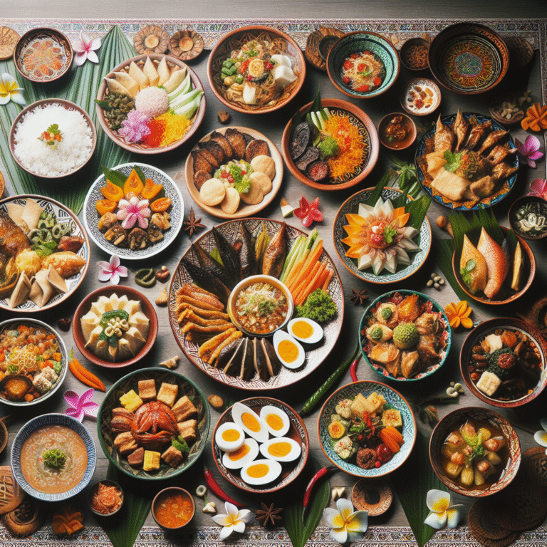 Keanekaragaman Cita Rasa Menu Makanan Tradisional Indonesia yang Menggugah