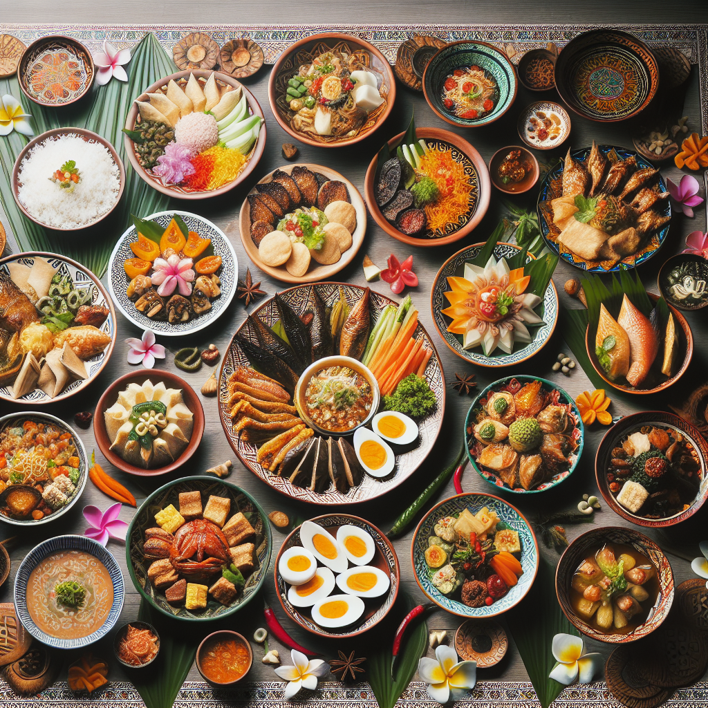 Keanekaragaman Cita Rasa Menu Makanan Tradisional Indonesia yang Menggugah