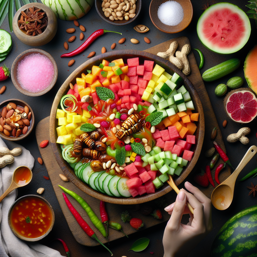 Resep Bumbu Rujak Buah Segar: Cara Membuat dan Tips Penyajian