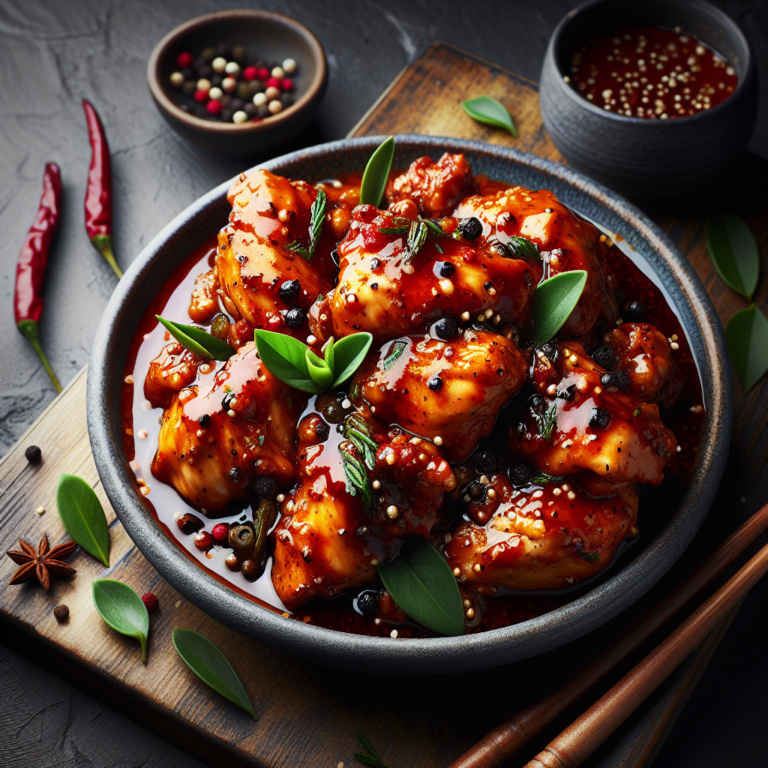 Resep Ayam Pedas Manis: Cita Rasa Lezat dengan Sentuhan Pedas dan Gurih